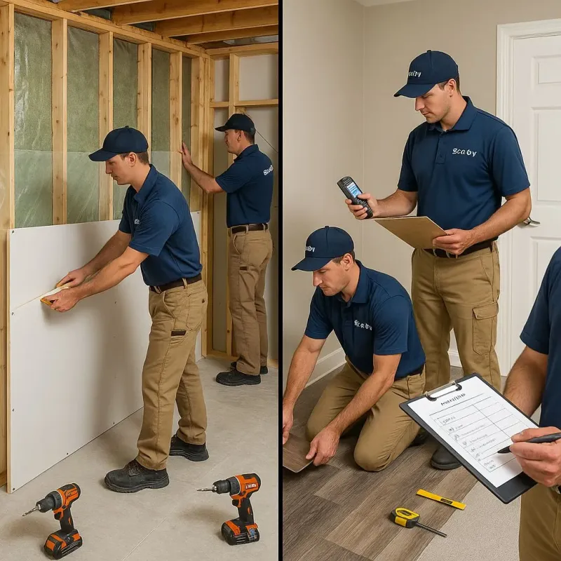 Repairs and Reconstruction process in Bristol County, MA